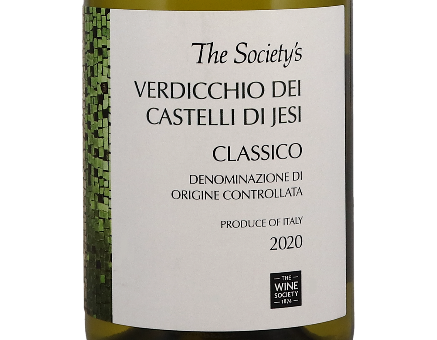 The Society's Verdicchio 2020 ORGANIC