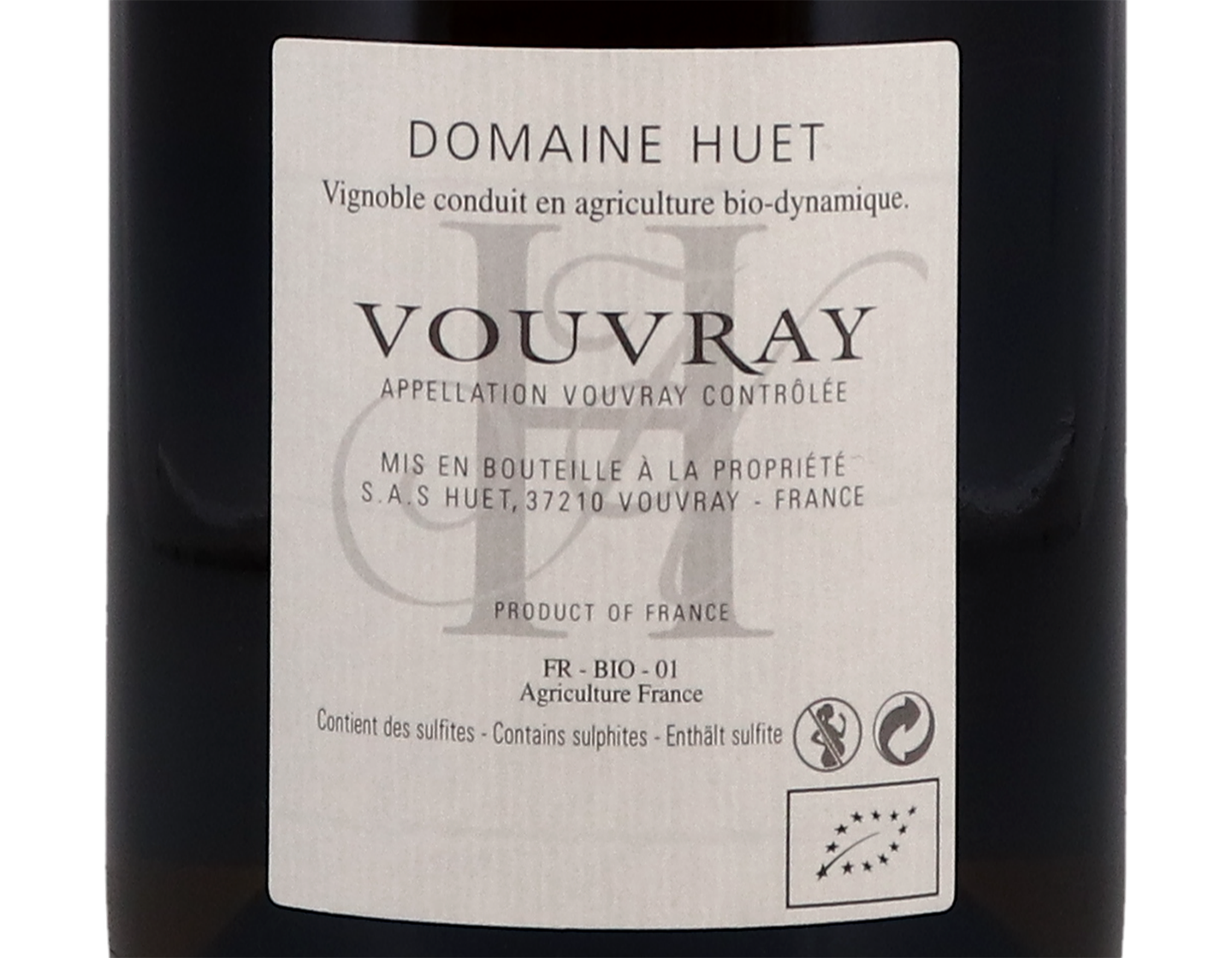 Vouvray Le Haut Lieu Demi Sec Domaine Huet 2017