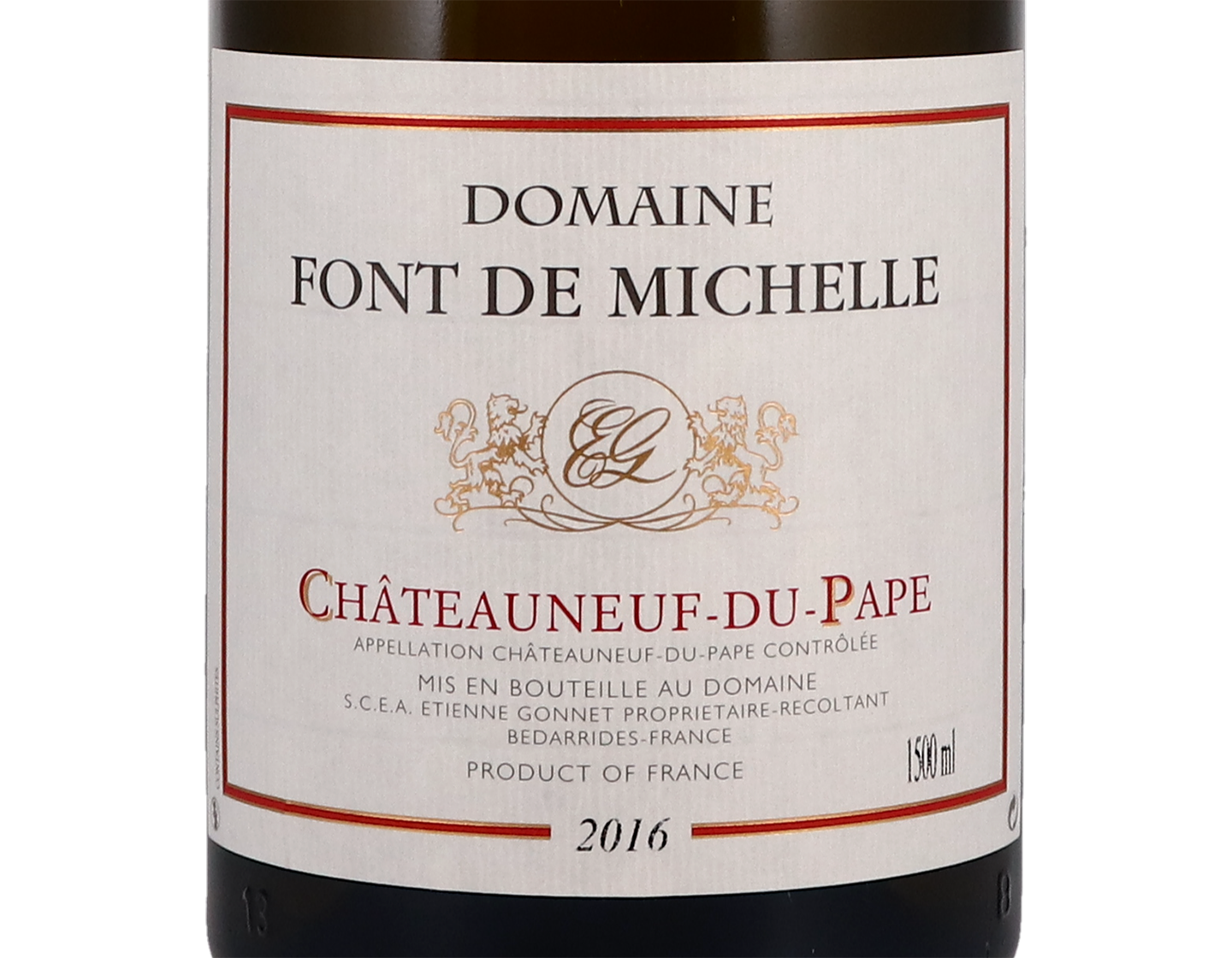 Magnum of Chateauneuf du Pape Blanc Domaine Font de Michelle 2016
