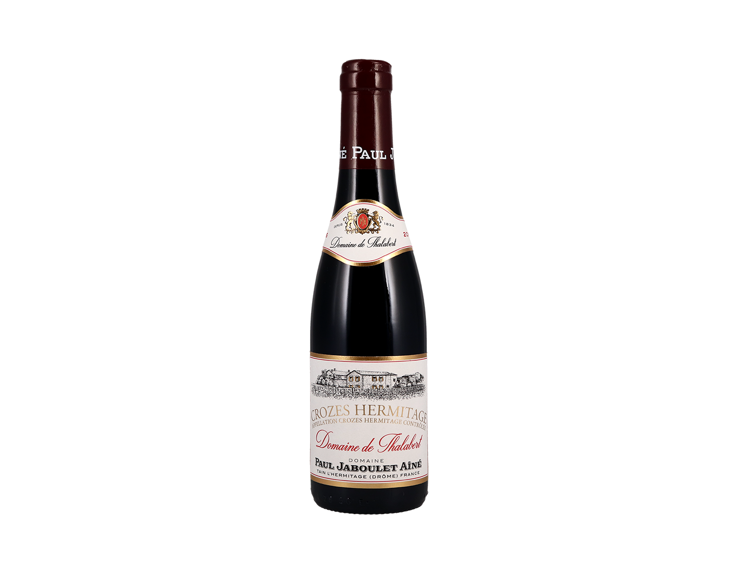 Half bottle of Crozes Hermitage Domaine de Thalabert Paul Jaboulet Âiné 2016