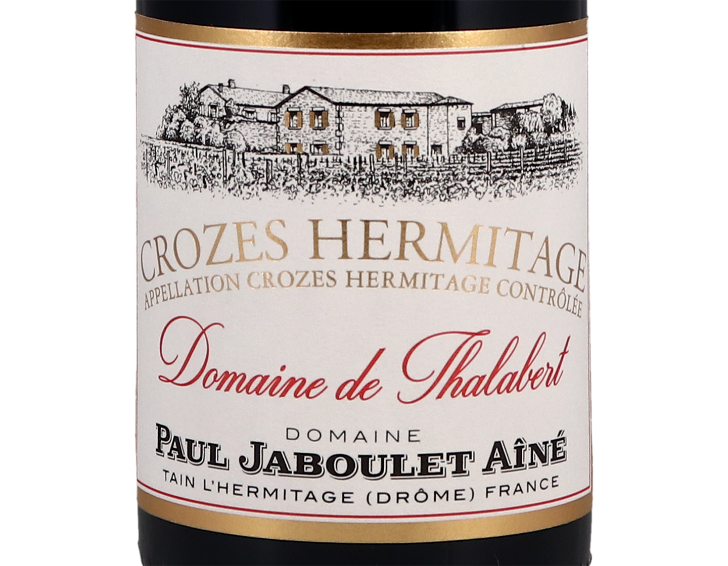 Half bottle of Crozes Hermitage Domaine de Thalabert Paul Jaboulet Âiné 2016