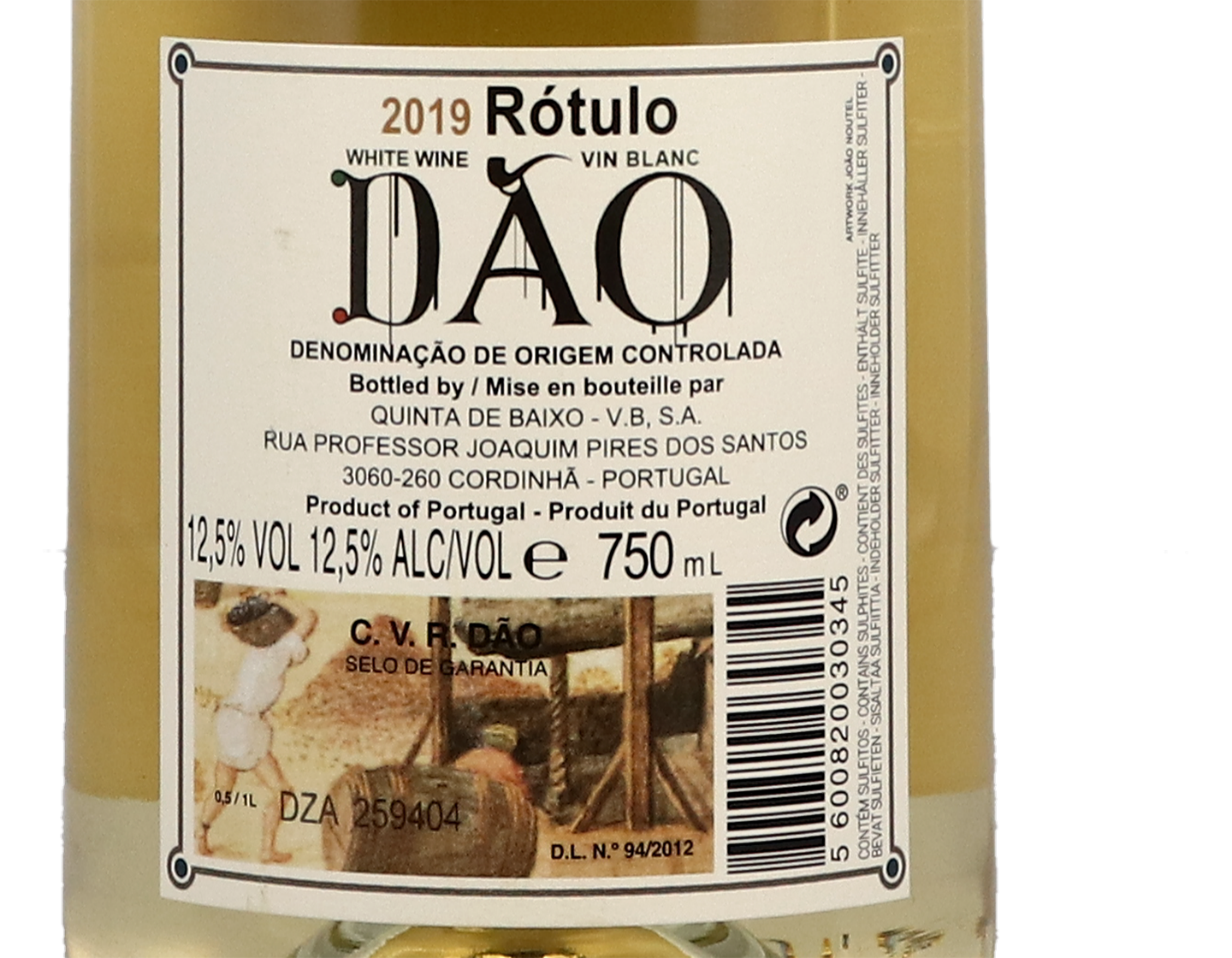 Niepoort Rotulo Branco Dao 2019