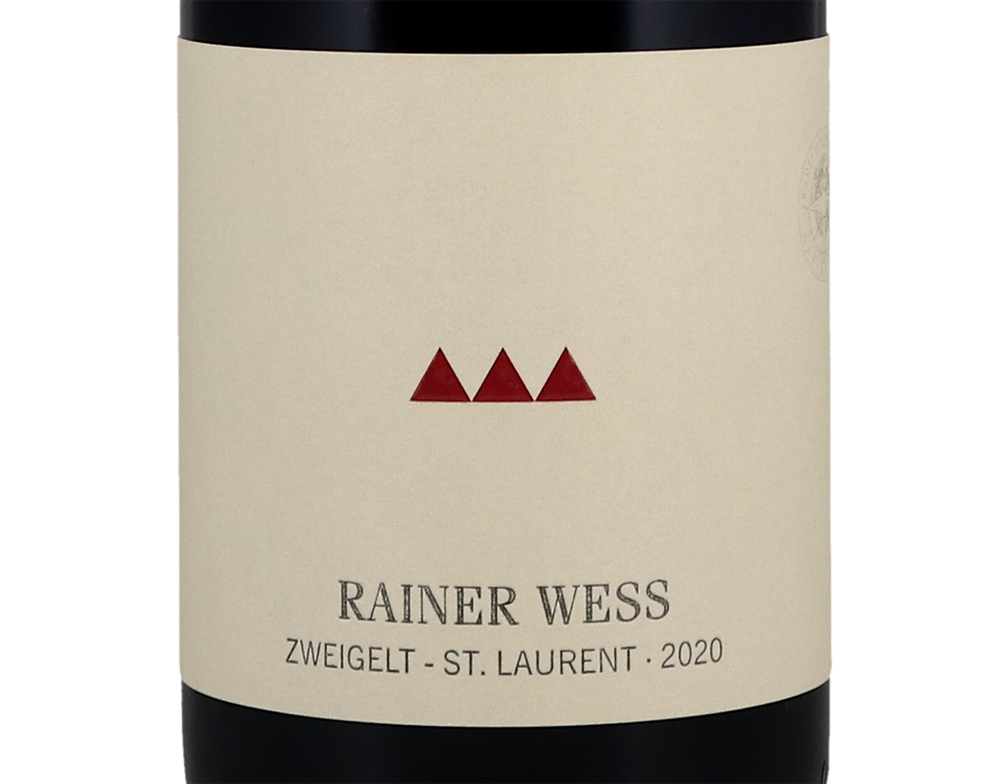 Rainer Wess Zweigelt-St Laurent, Kremstal 2020