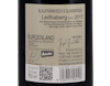 Birgit Braunstein Ried Glawarinza Leithaberg Blaufränkisch, Burgenland 2017 view 3