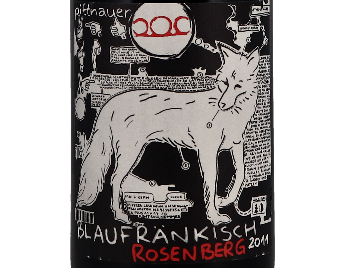 Pittnauer Rosenburg Blaufrankisch 2011 Burgenland