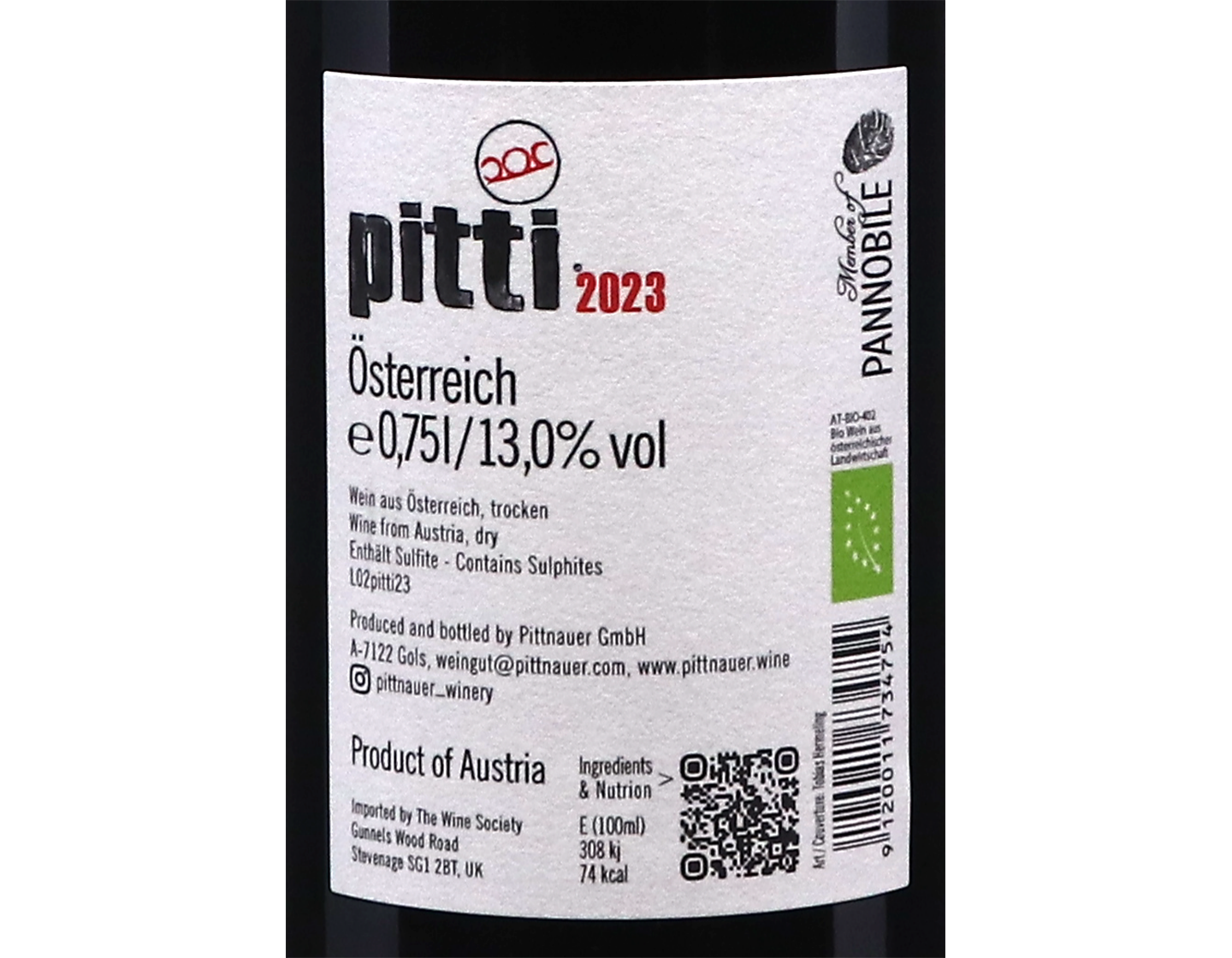 Pittnauer Pitti Red Burgenland 2023 ORGANIC
