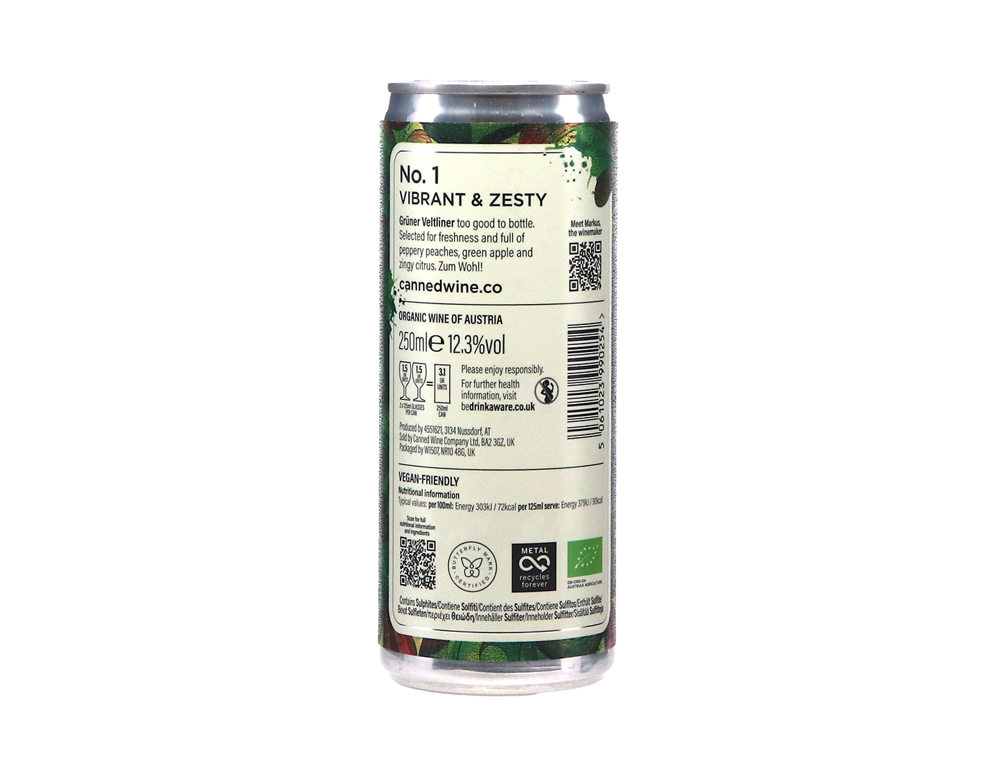Canned Wine Co. Gruner 2024 ORGANIC