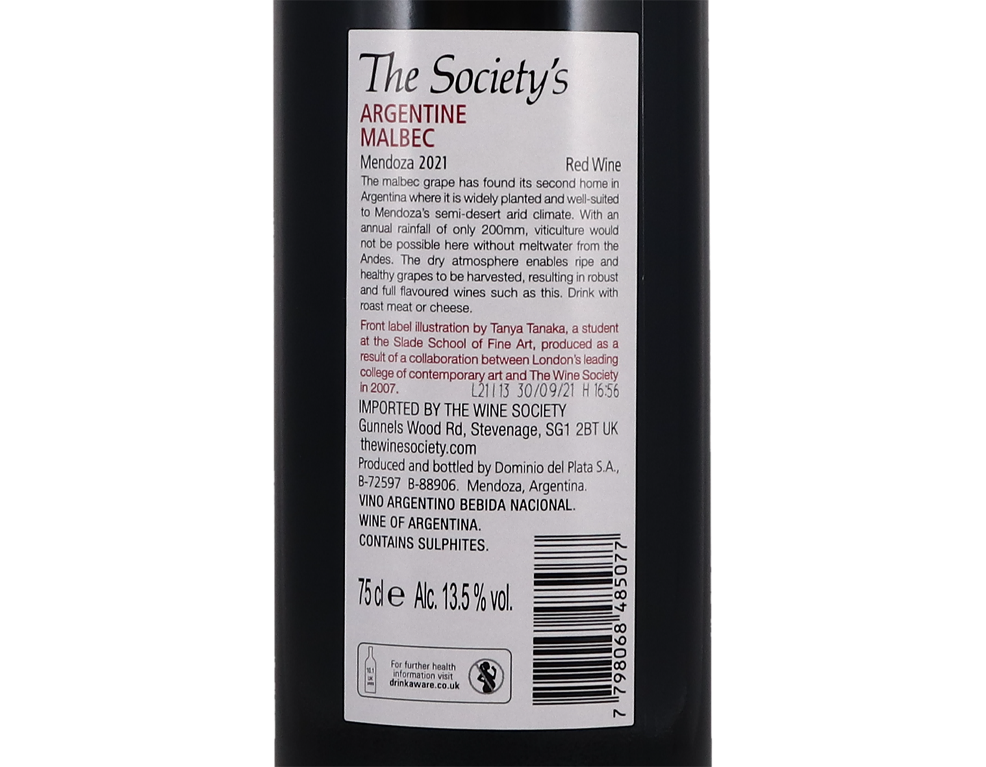The Society's Argentine Malbec 2021