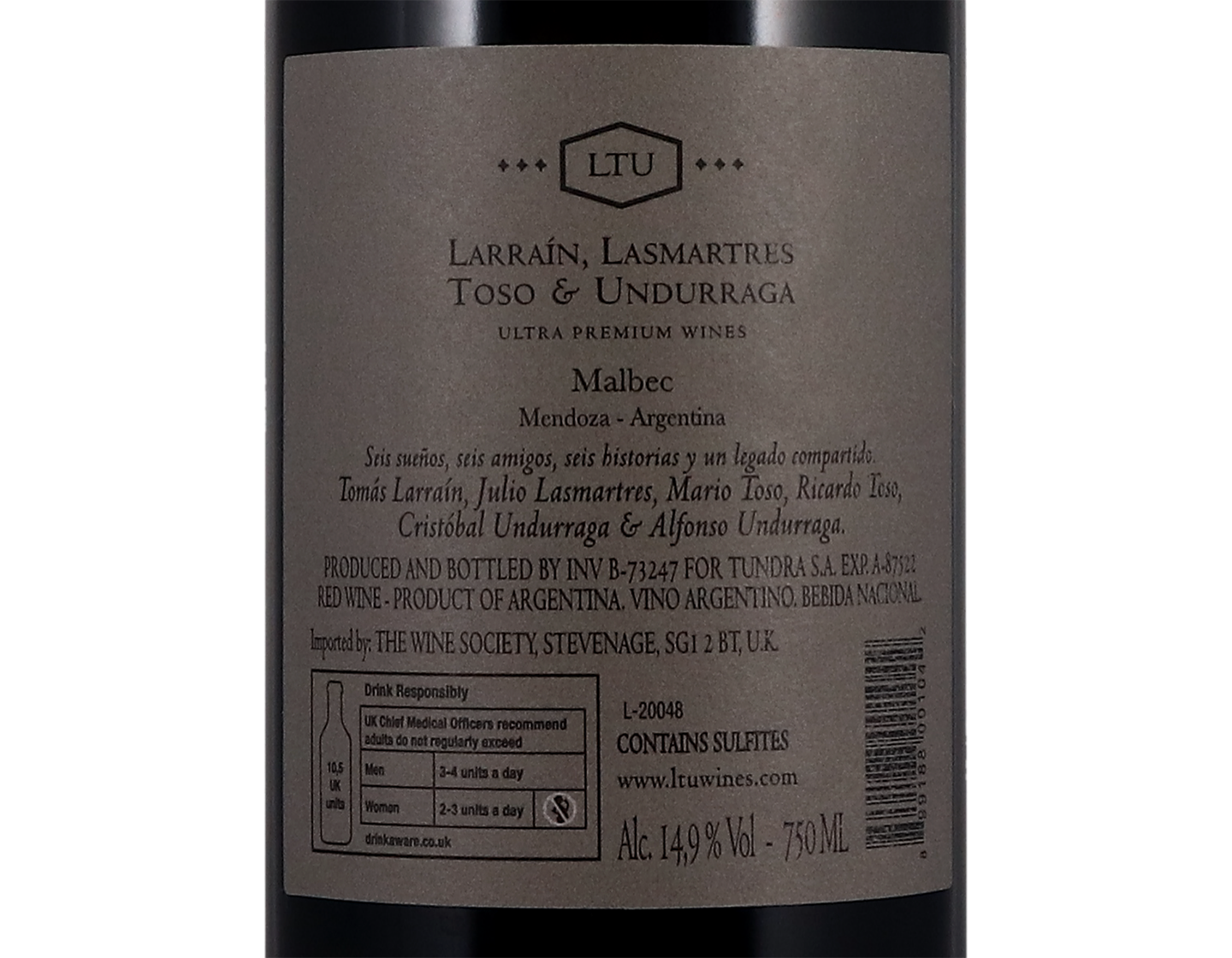 LTU La Consulta Malbec 2018