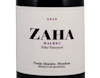 Zaha Toko Vineyard Paraje Altamira Malbec 2019 view 2