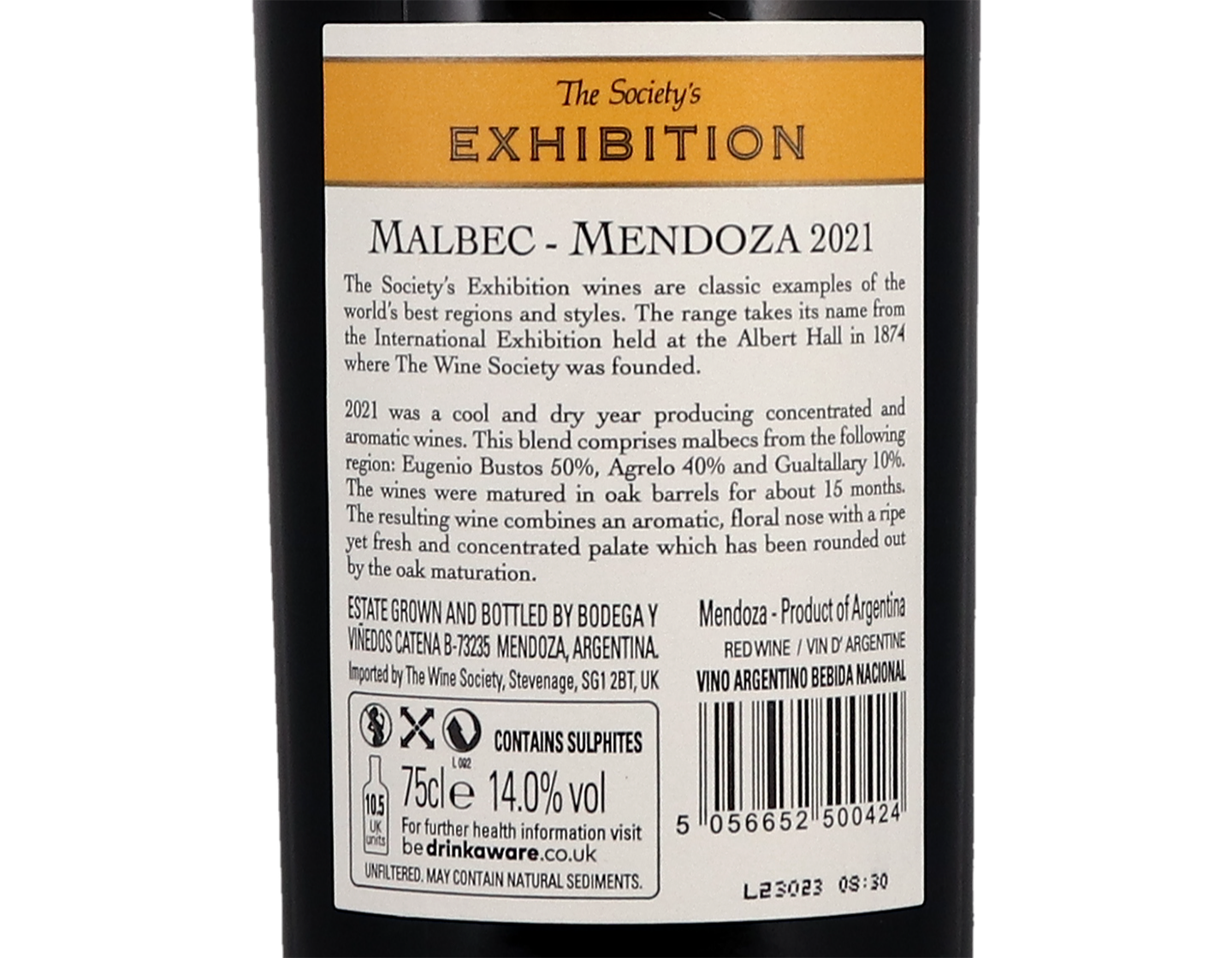 The Society's Exhibition Mendoza Malbec 2021