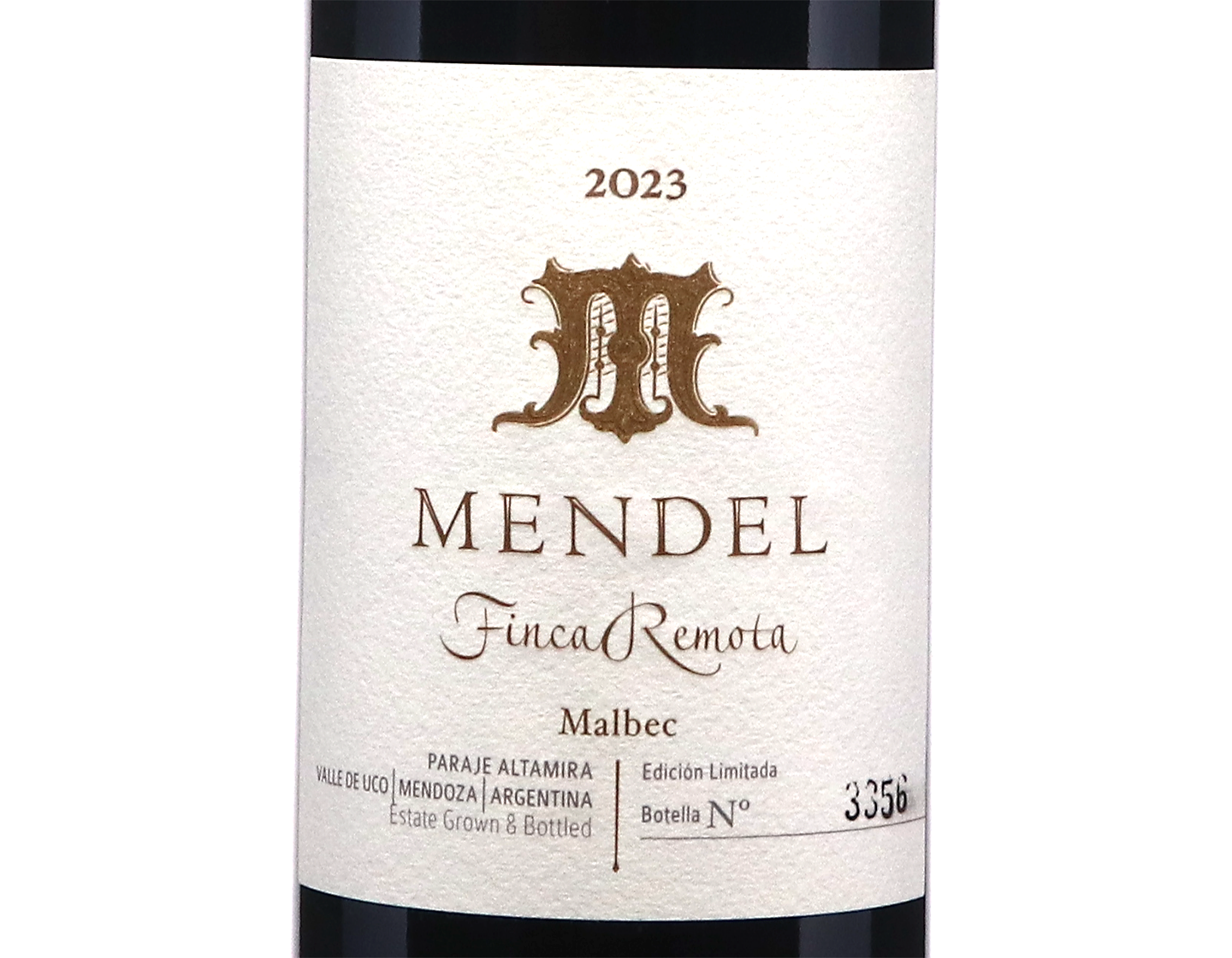 Mendel Finca Remota Paraje Altamira Malbec 2023n