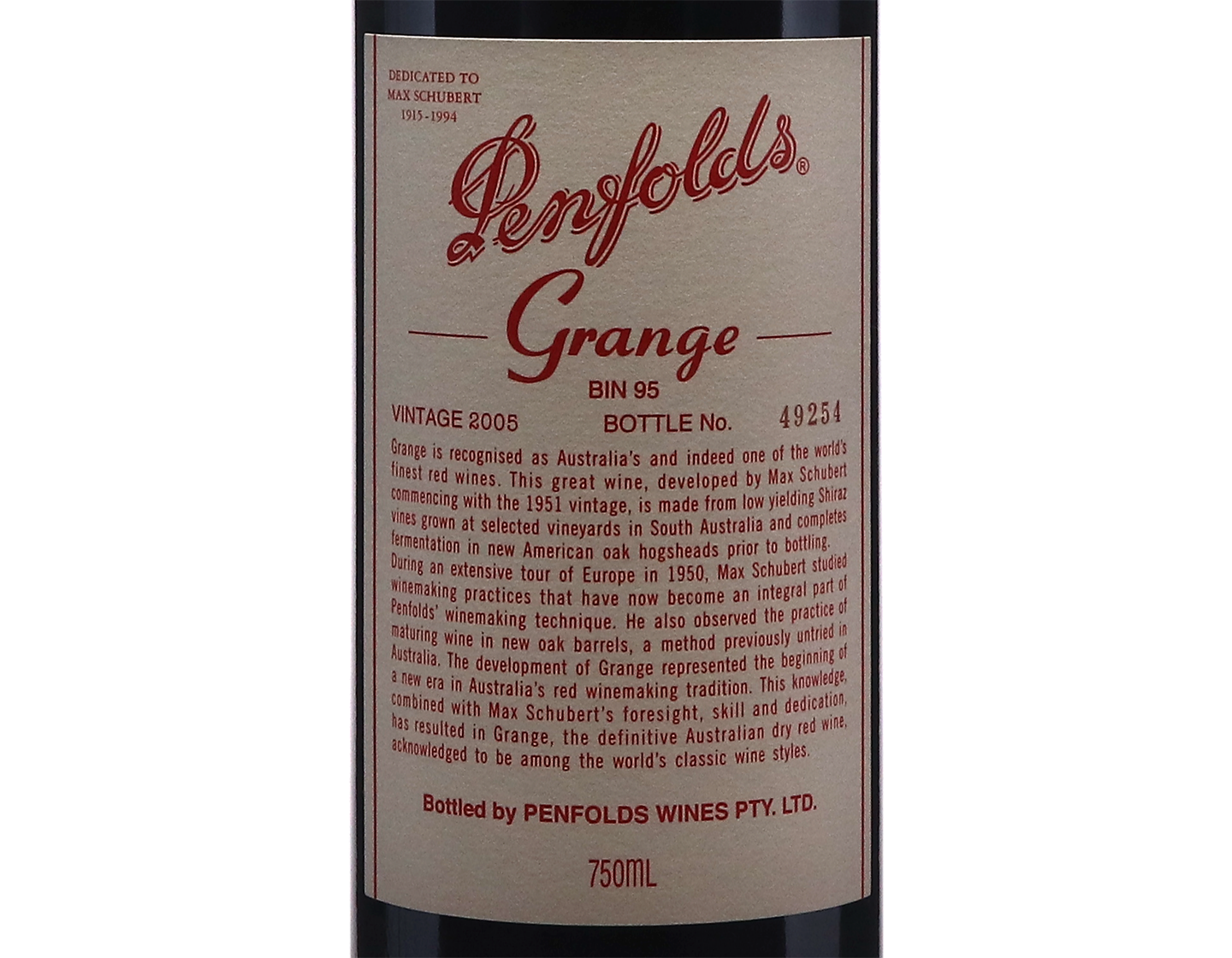 Penfolds Grange 2005