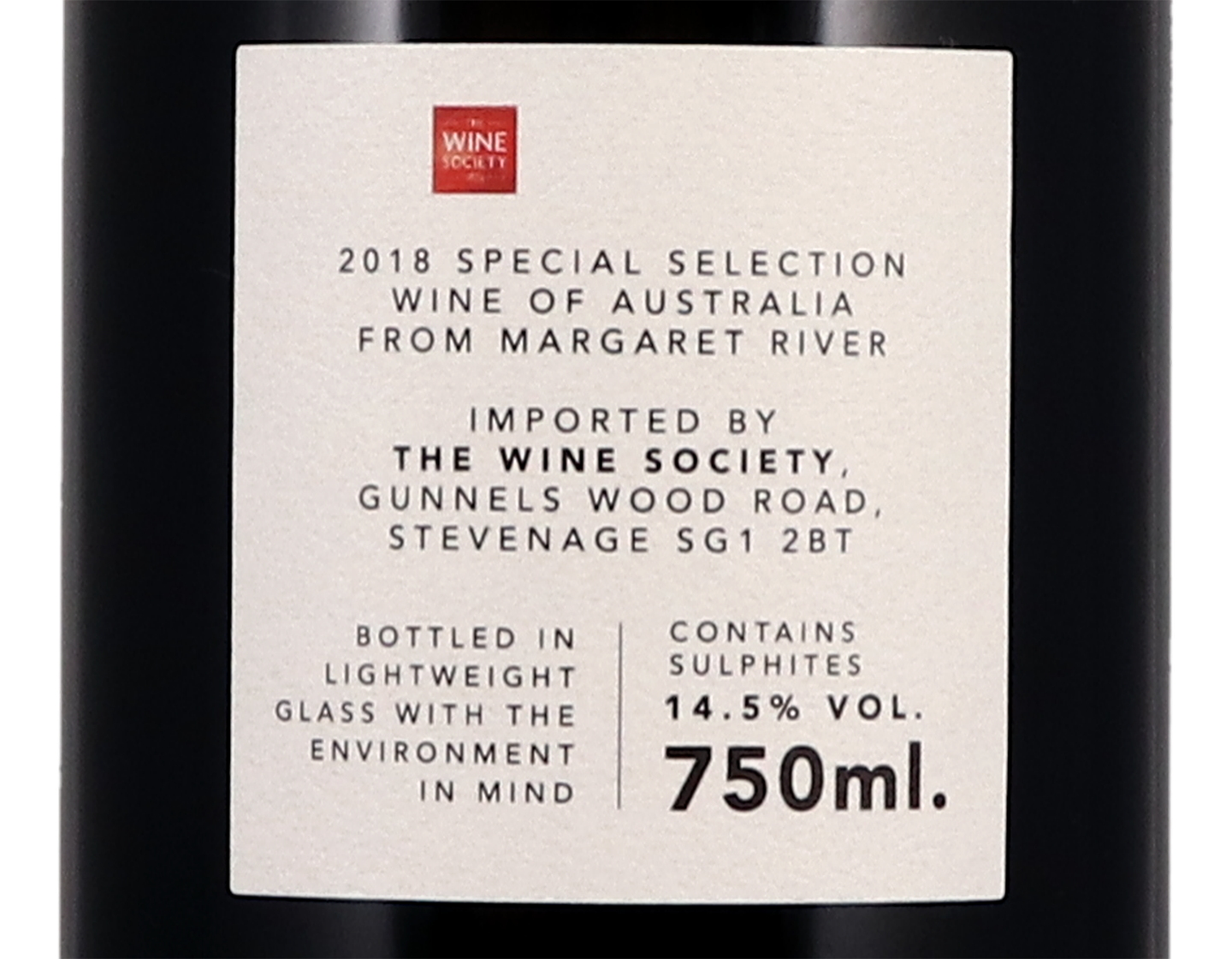 Xanadu The Wine Society Special Selection Margaret River 2018