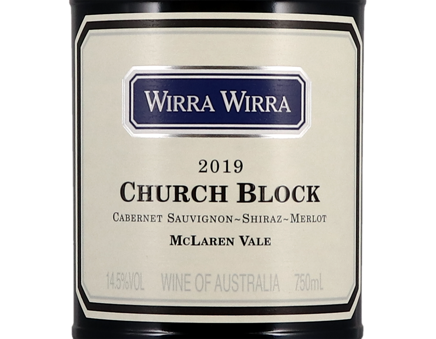 Wirra Wirra McLaren Vale Church Block 2019