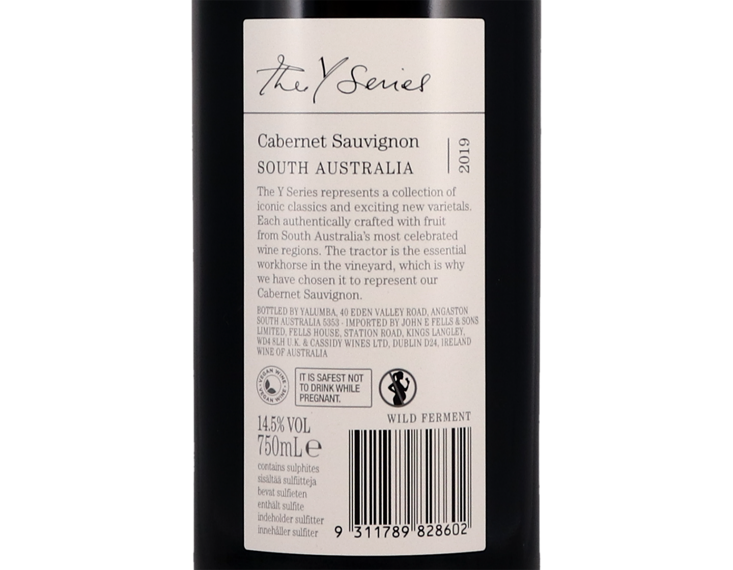 Yalumba Y Series Cabernet Sauvignon 2019