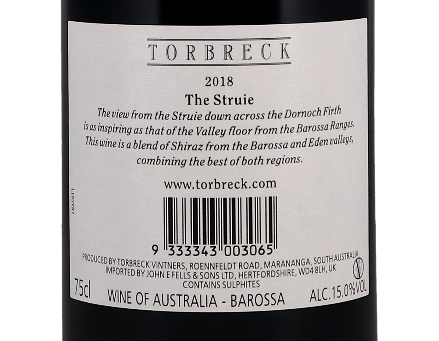 Torbreck The Struie Barossa Shiraz 2018