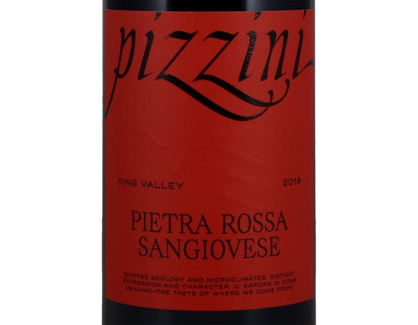 Pizzini Pietra Rossa King Valley Sangiovese 2019