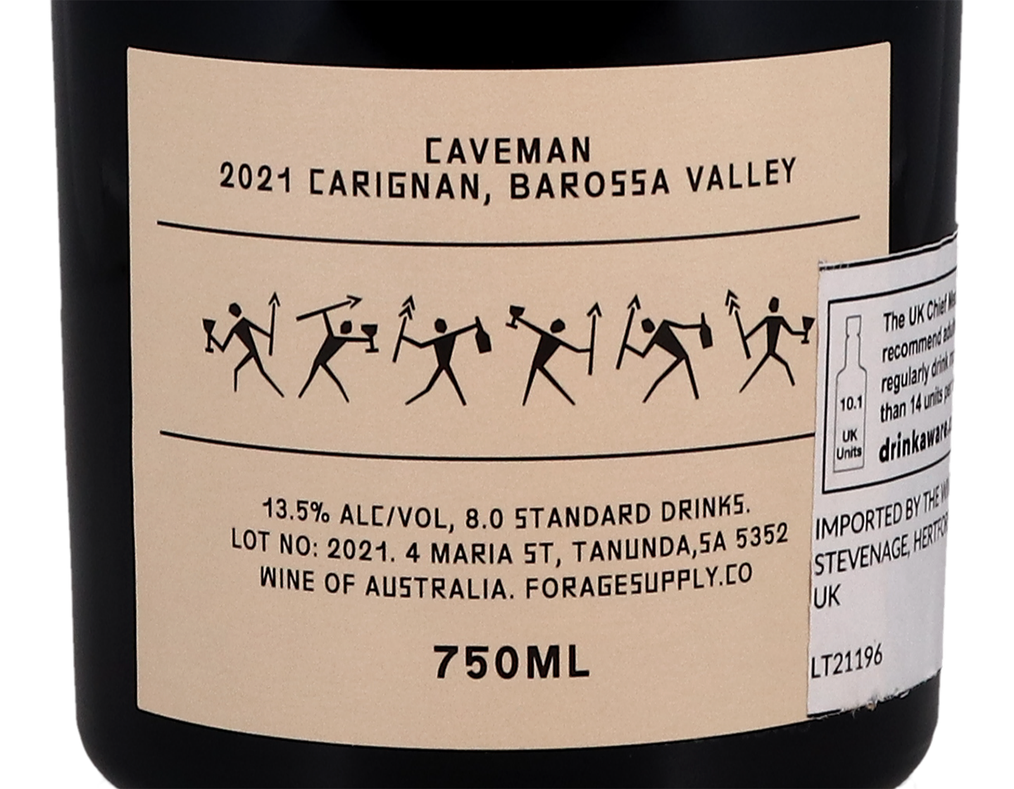 Forage Supply Co Caveman Barossa Valley Carignan 2021