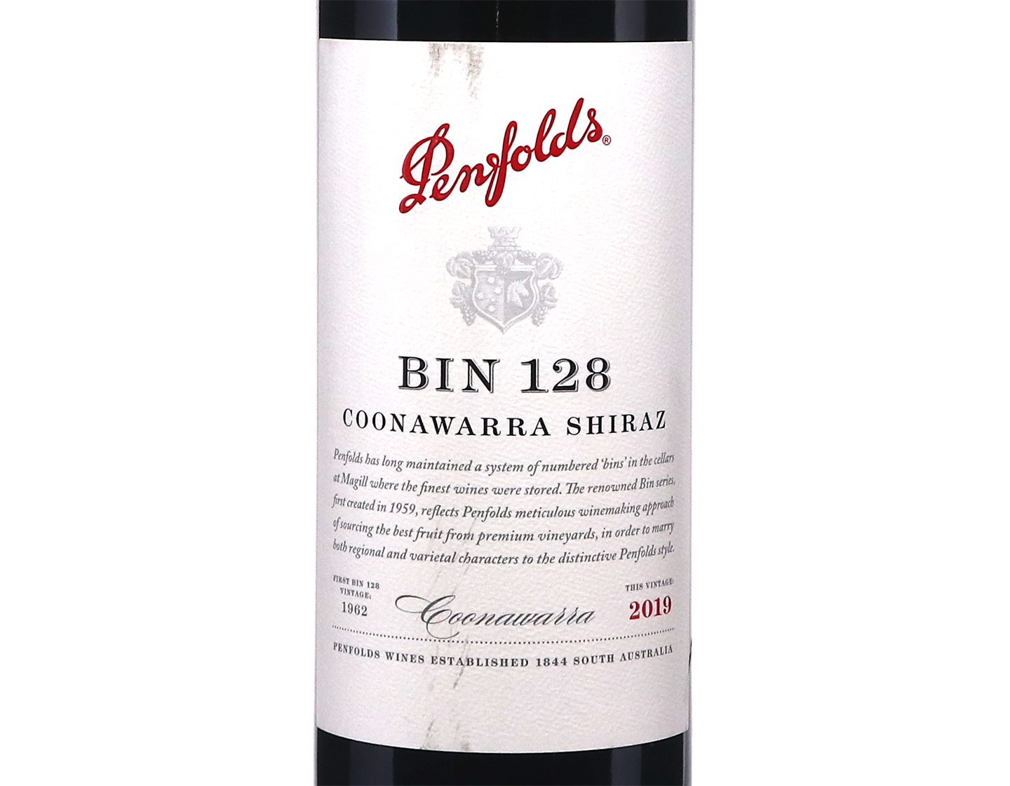 Penfolds Bin 128 Coonawarra Shiraz 2019