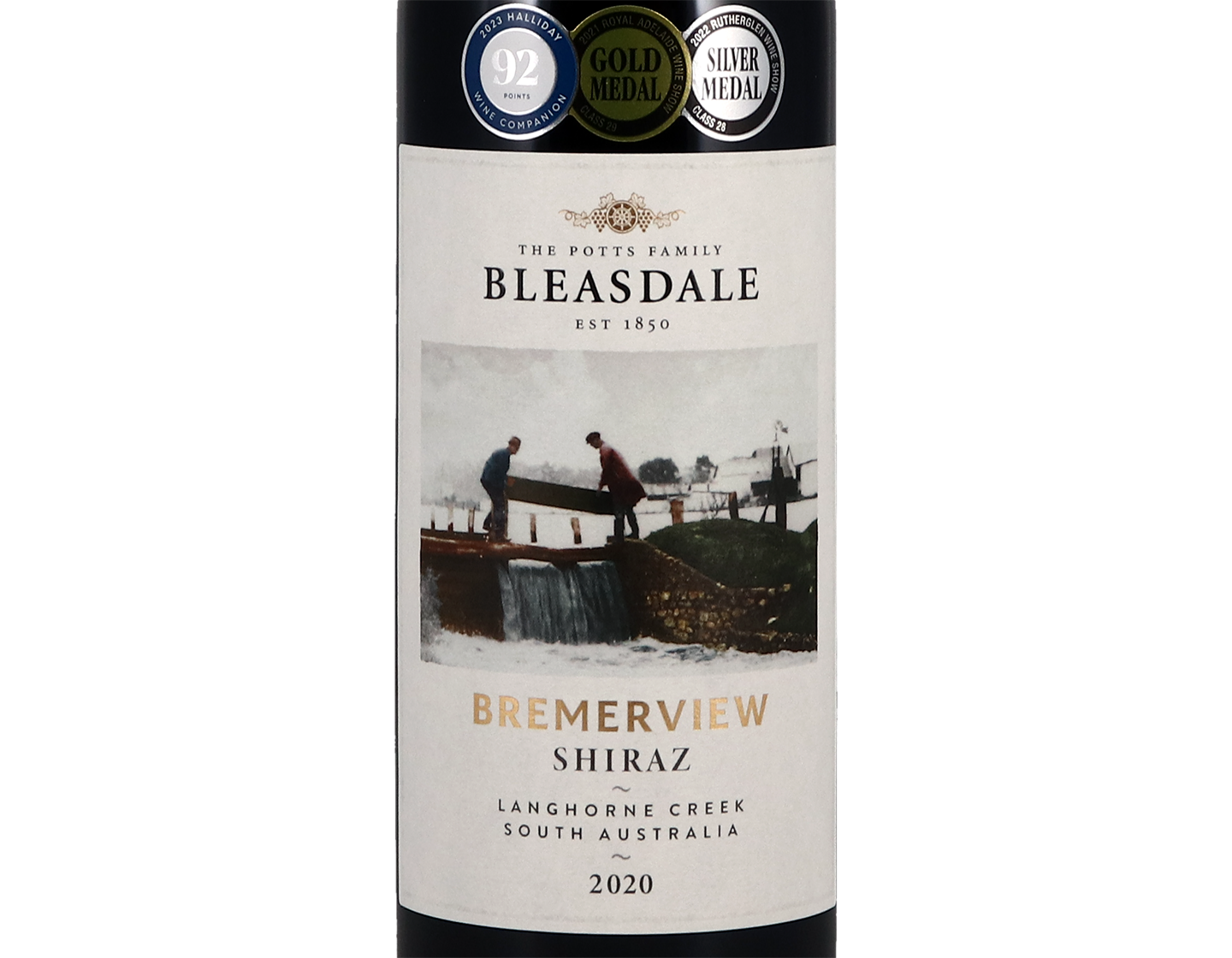 Bleasdale Bremerview Langhorne Creek Shiraz 2020 Halves