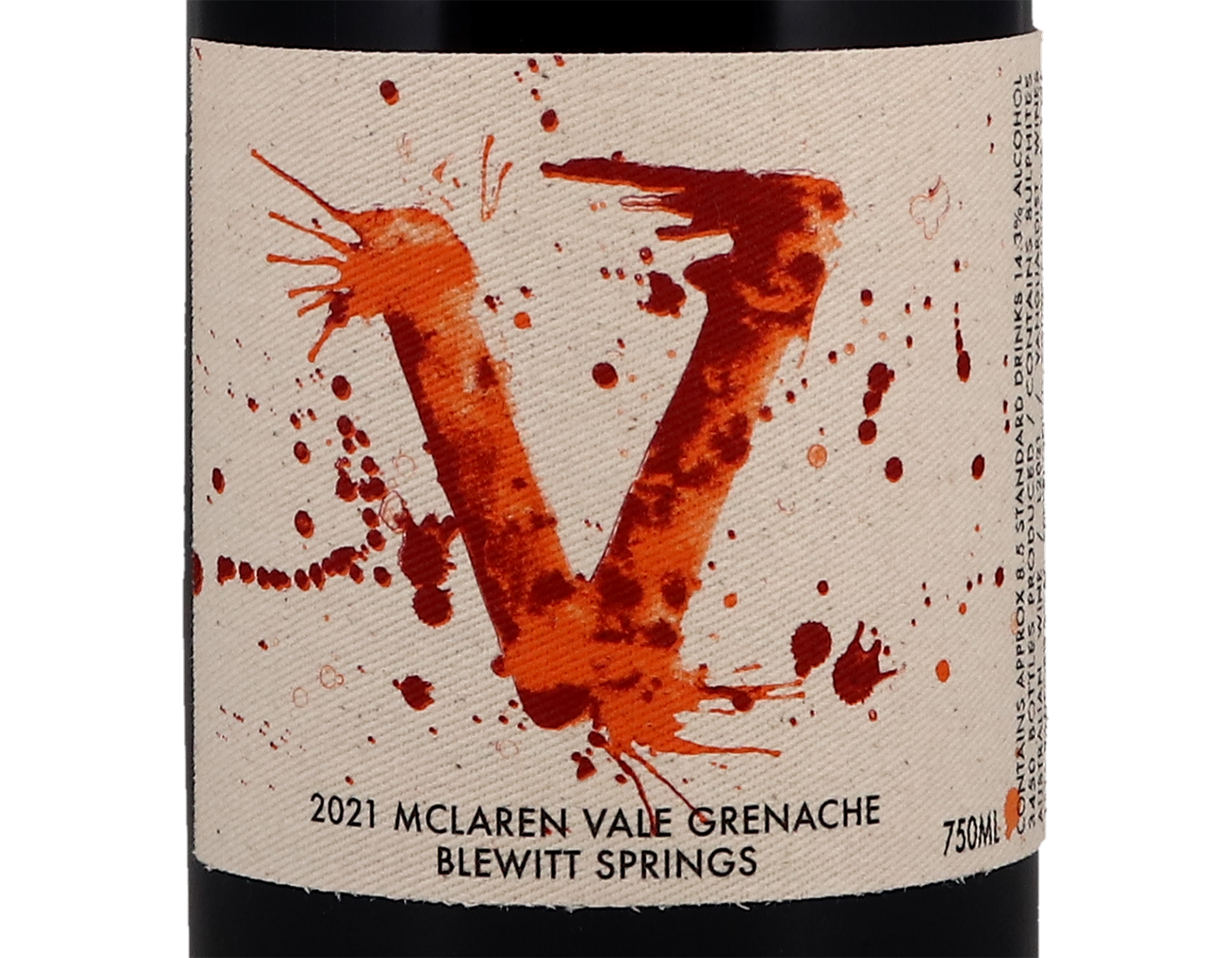Vanguardist V Blewitt Springs McLaren Vale Grenache 2021