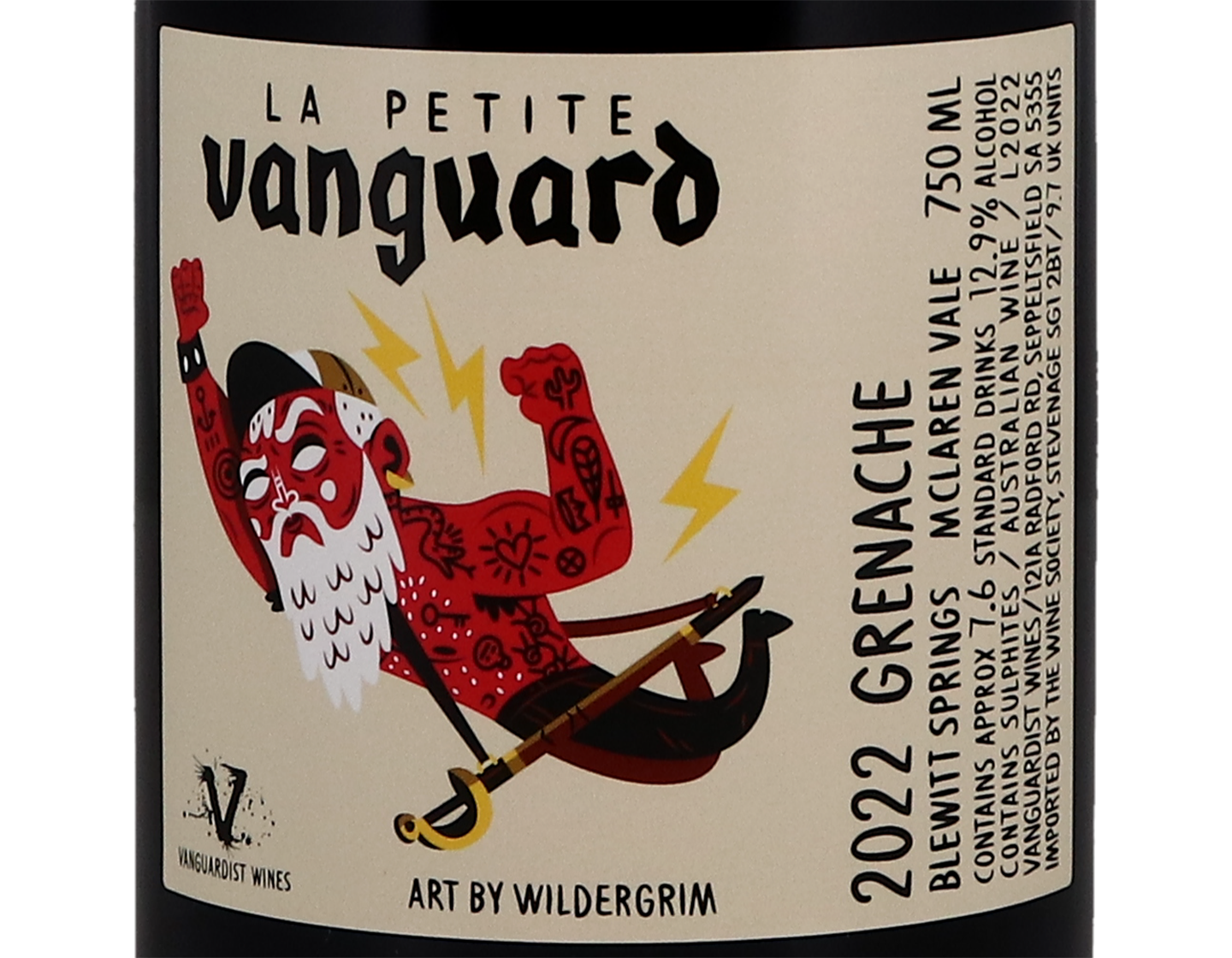 Vanguardist La Petite Vanguard Blewitt Springs McLaren Vale Grenache 2022