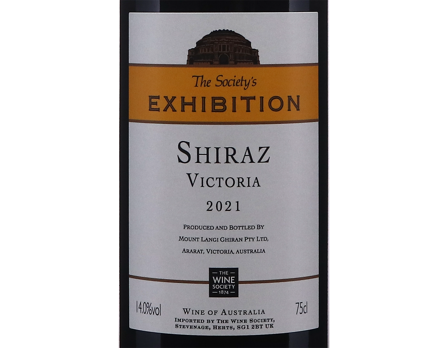 The Society’s Exhibition Victoria Shiraz 2021