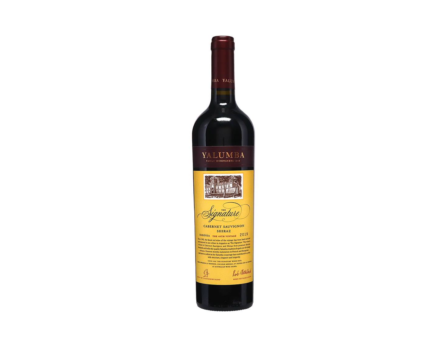 Yalumba The Signature Barossa Cabernet Sauvignon Shiraz 2019