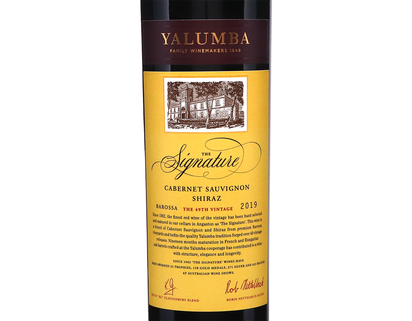 Yalumba The Signature Barossa Cabernet Sauvignon Shiraz 2019