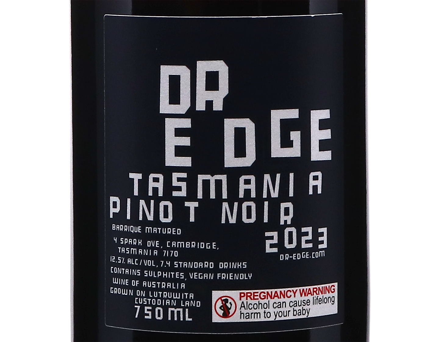Dr Edge Tasmanian Pinot Noir 2023