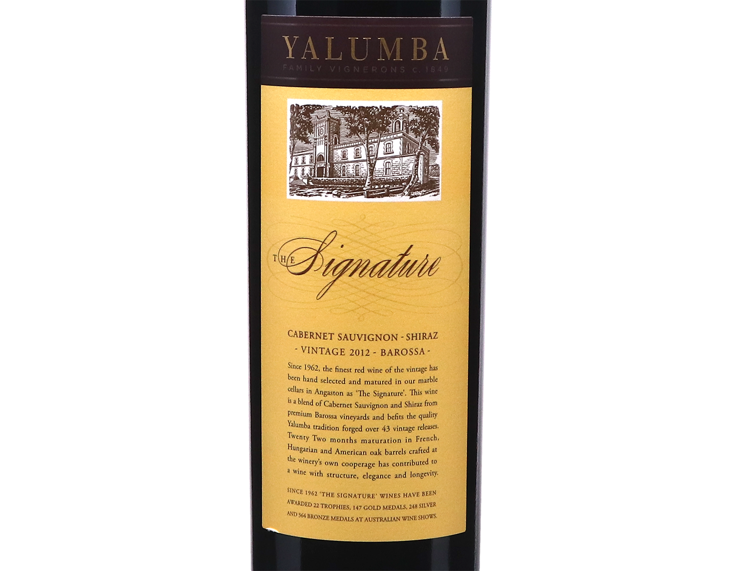 Yalumba The Signature Museum Collection Barossa Cabernet Sauvignon Shiraz 2012