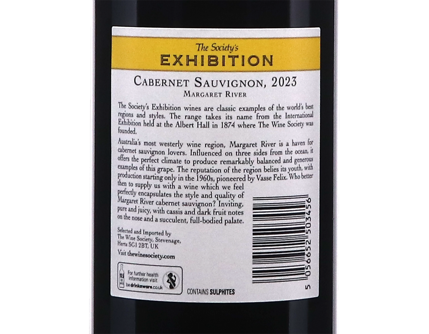 The Society's Exhibition Margaret River Cabernet Sauvignon 2023