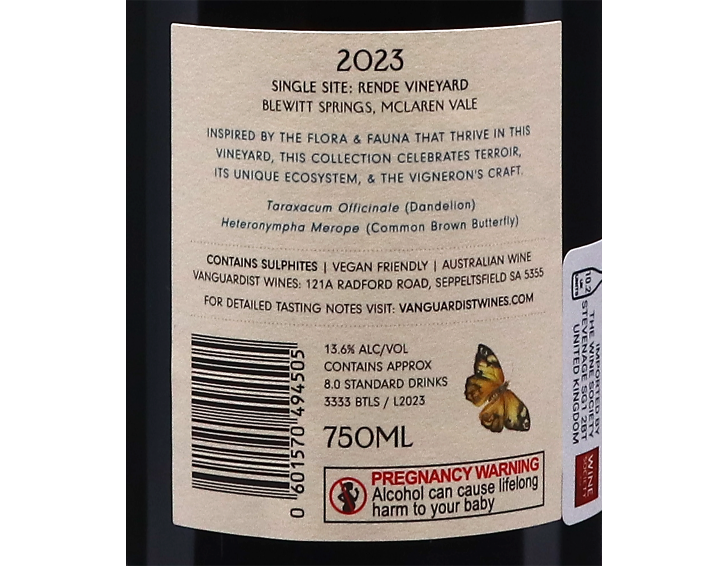 Vanguardist Blewitt Mclaren Vale Grenache Syrah 2023