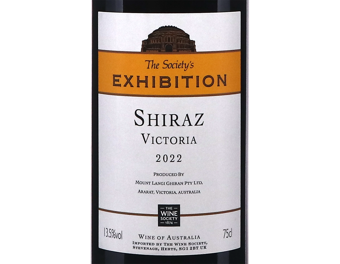 The Society's Exhibition Victoria Shiraz 2022