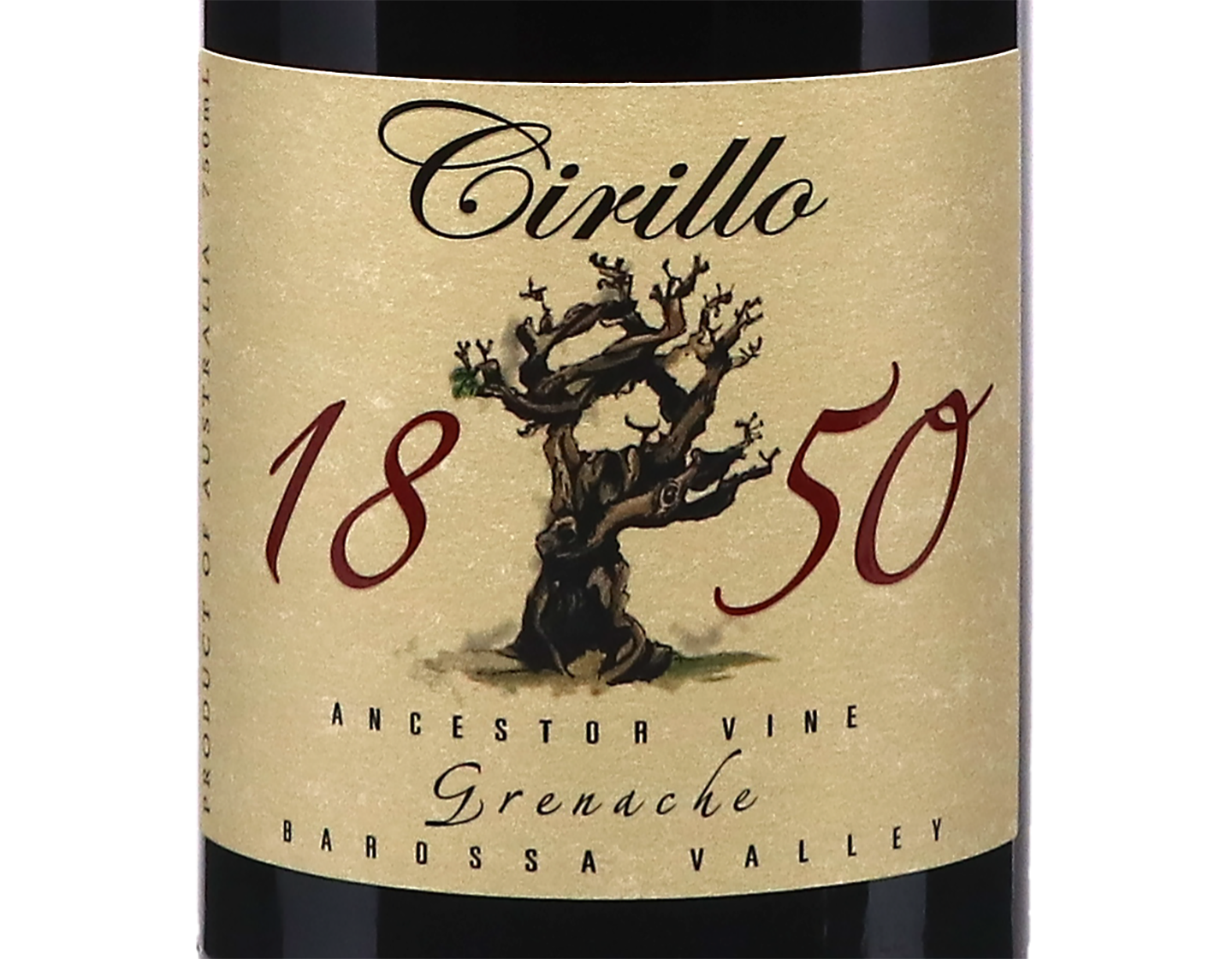 Cirillo 1850 Ancestor Vine Barossa Valley Grenache 2018