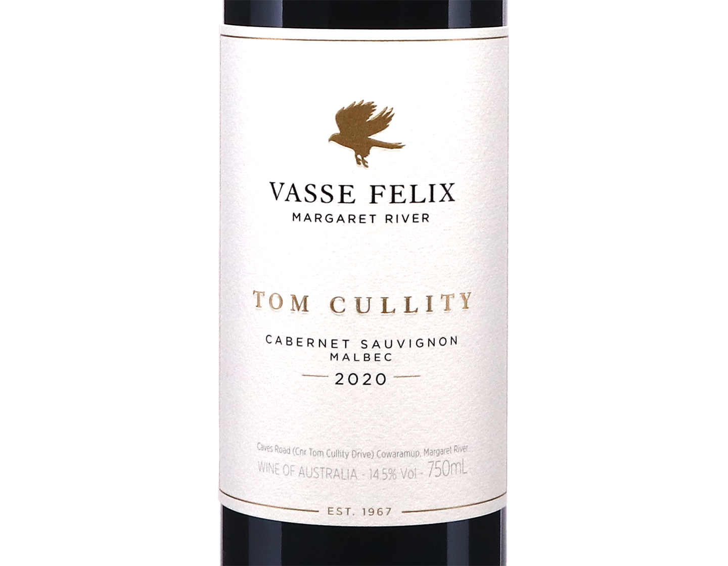 Vasse Felix Tom Cullity Margaret River Cabernet Sauvignon Malbec 2020