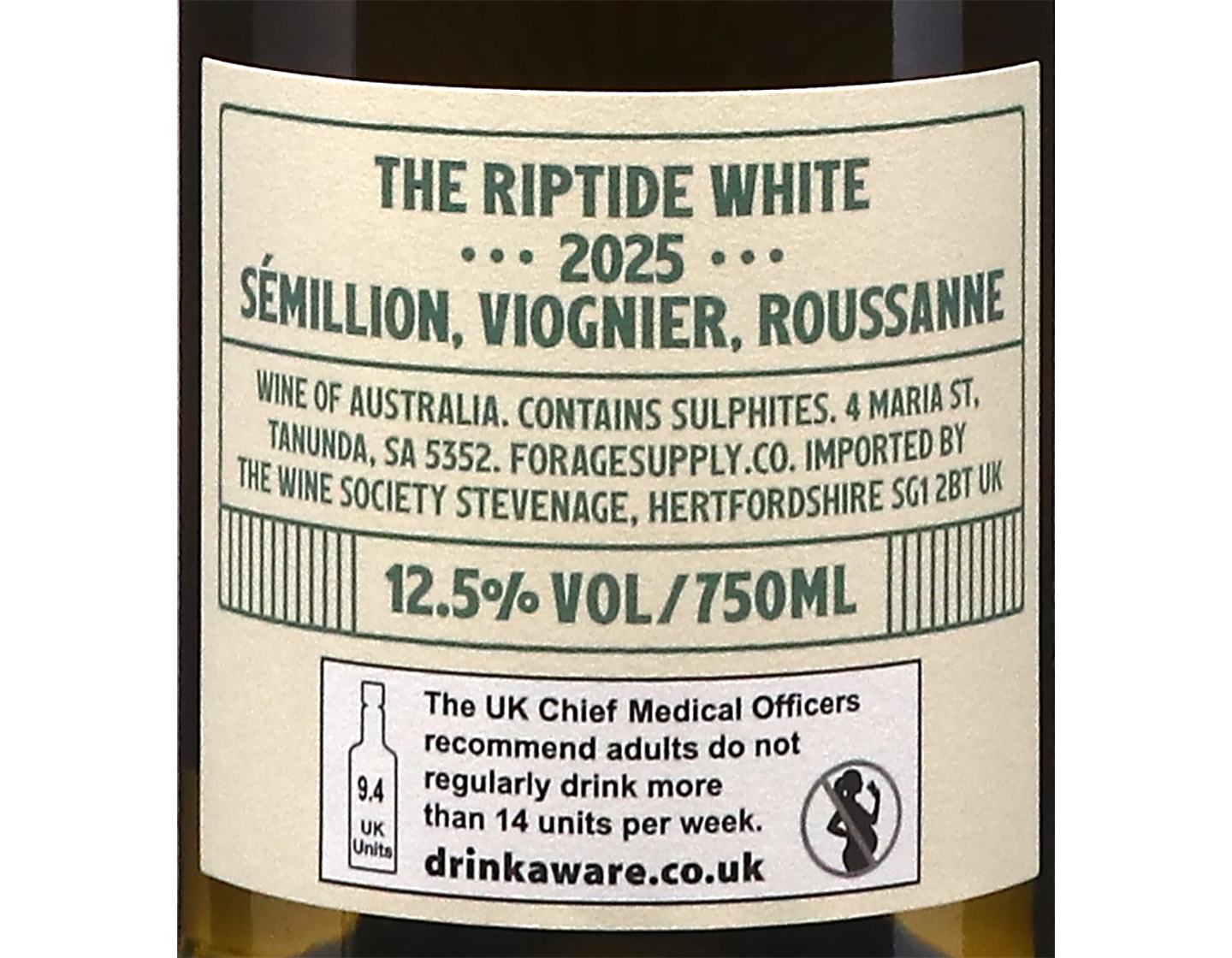 Forage Supply Co The Riptide Barossa Valley Semillon Viognier Roussanne 2025