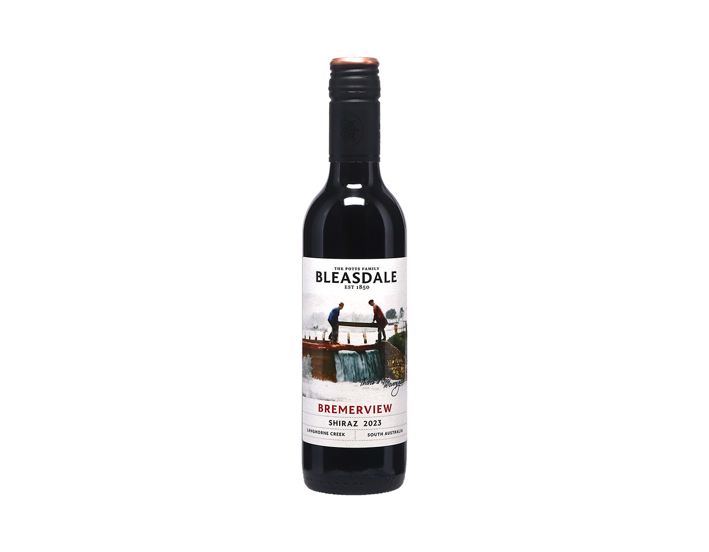 Half bottle of Bleasdale Bremerview Langhorne Creek Shiraz 2023