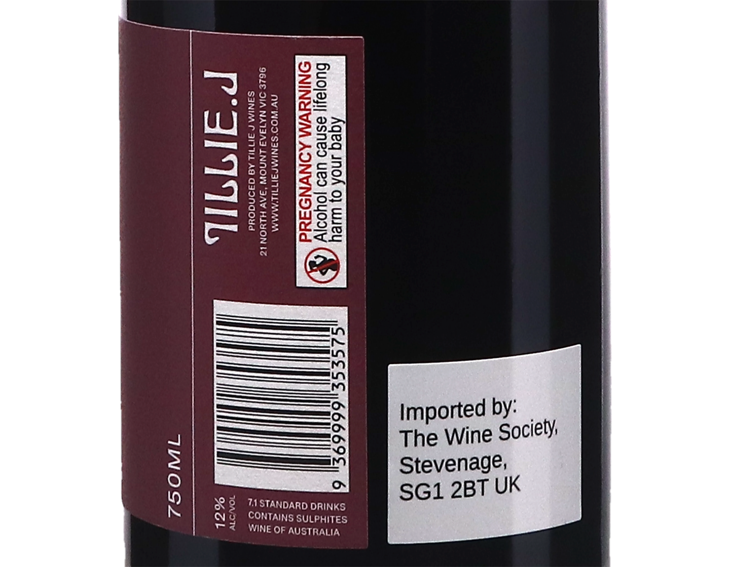 Tillie J Yarra Valley Pinot Noir 2024
