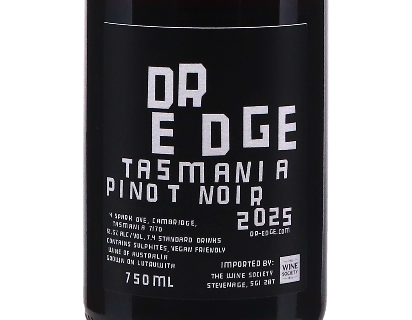 Dr Edge Tasmanian Pinot Noir 2025