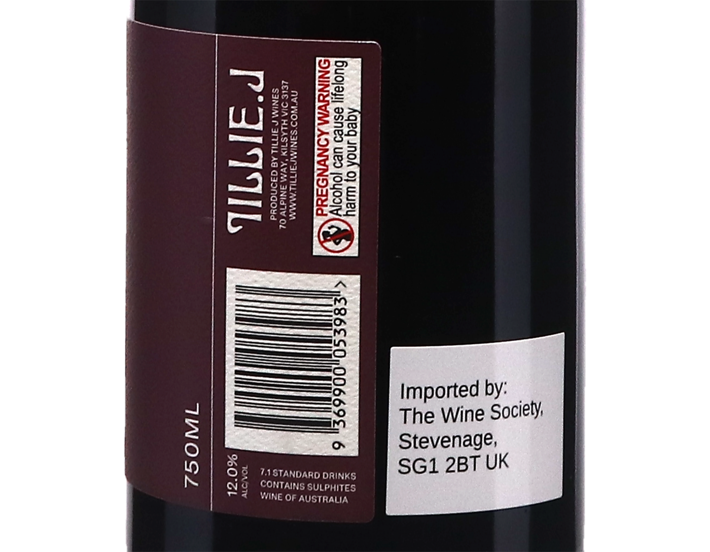 Tillie J Yarra Valley Pinot Noir 2025