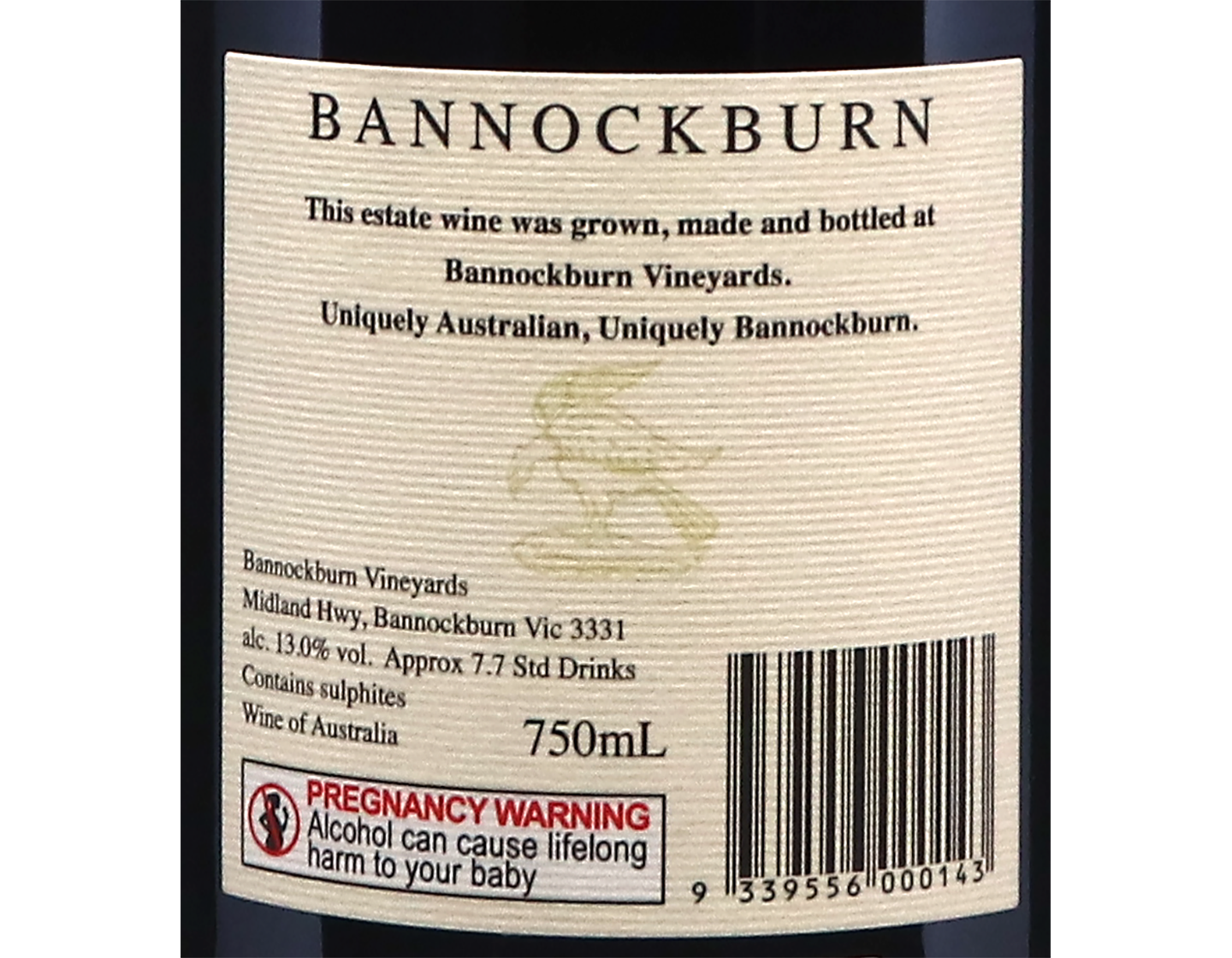 Bannockburn Geelong Shiraz 2023