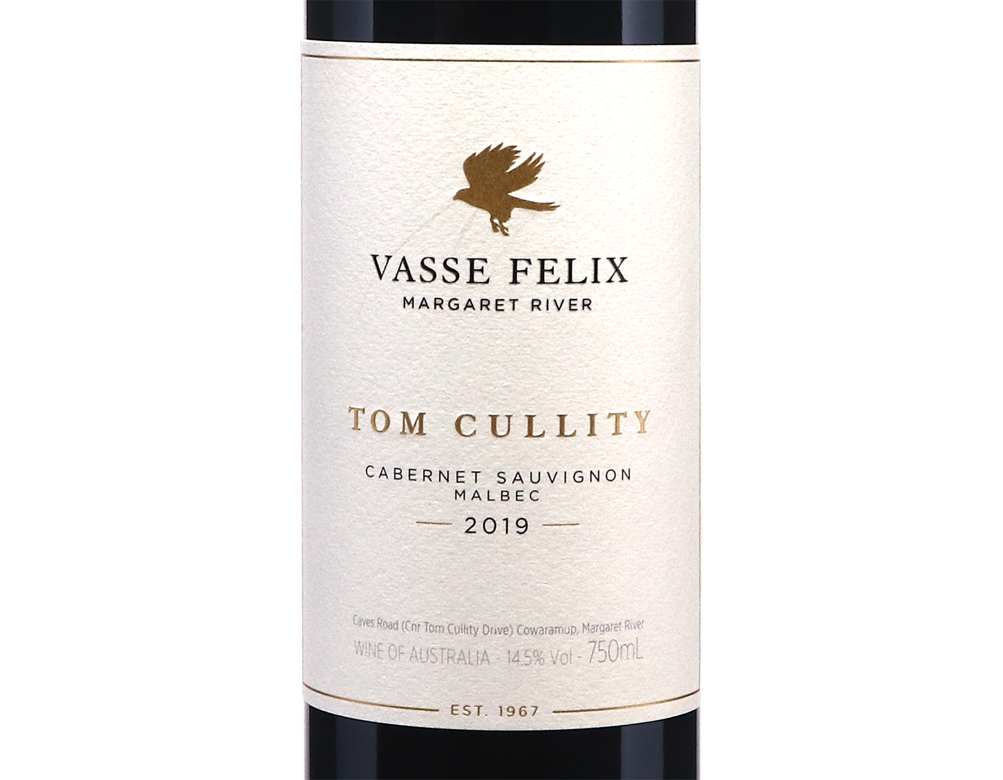 Vasse Felix Tom Cullity Margaret River Cabernet Malbec 2019