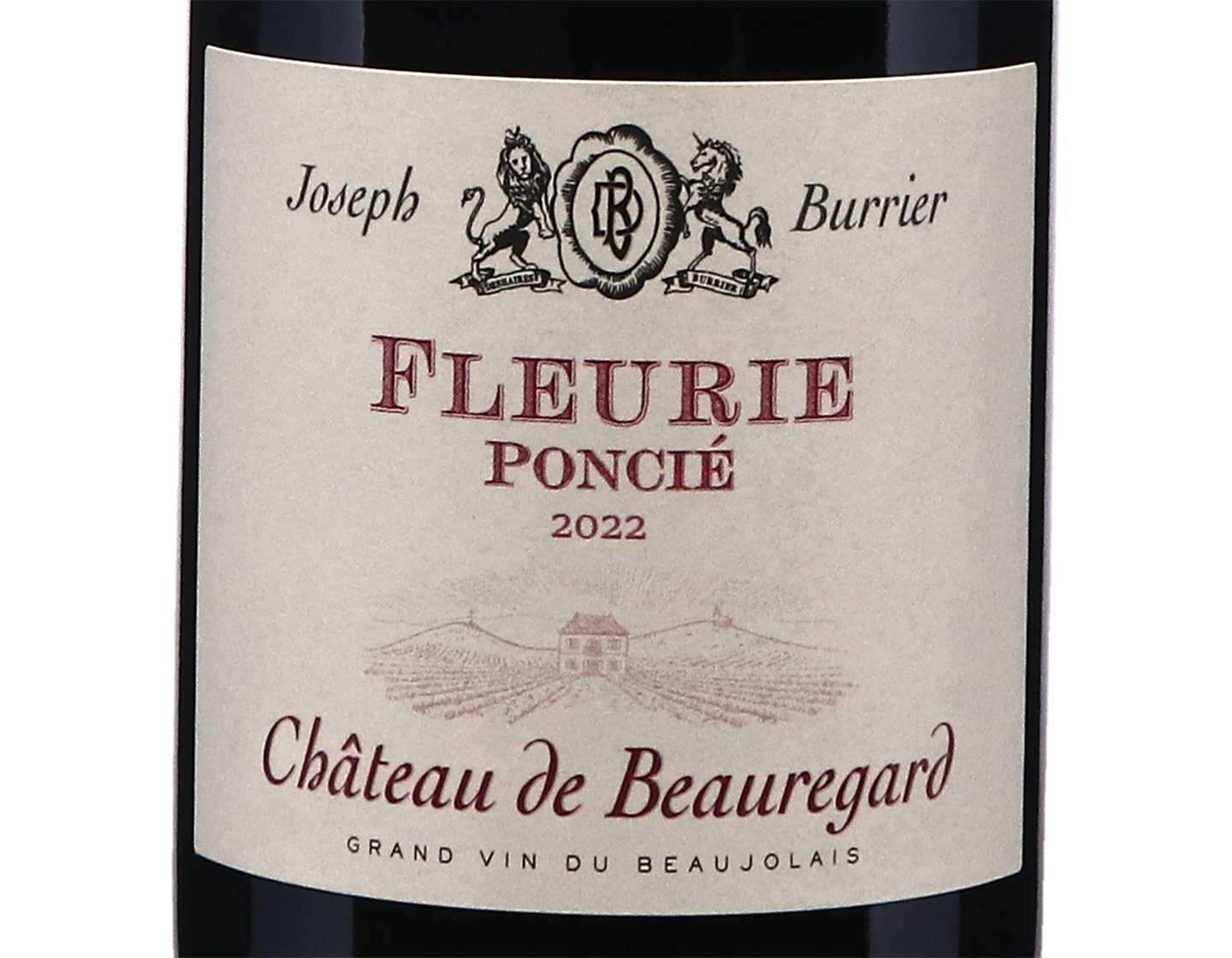 Chateau de Beauregard Fleurie Poncie 2022