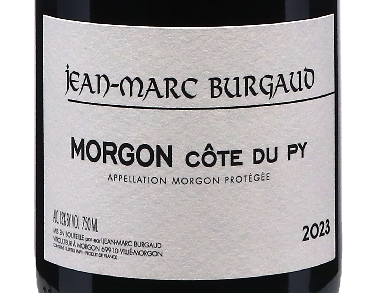 Domaine Jean Marc Burgaud Morgon Cote du Py 2023