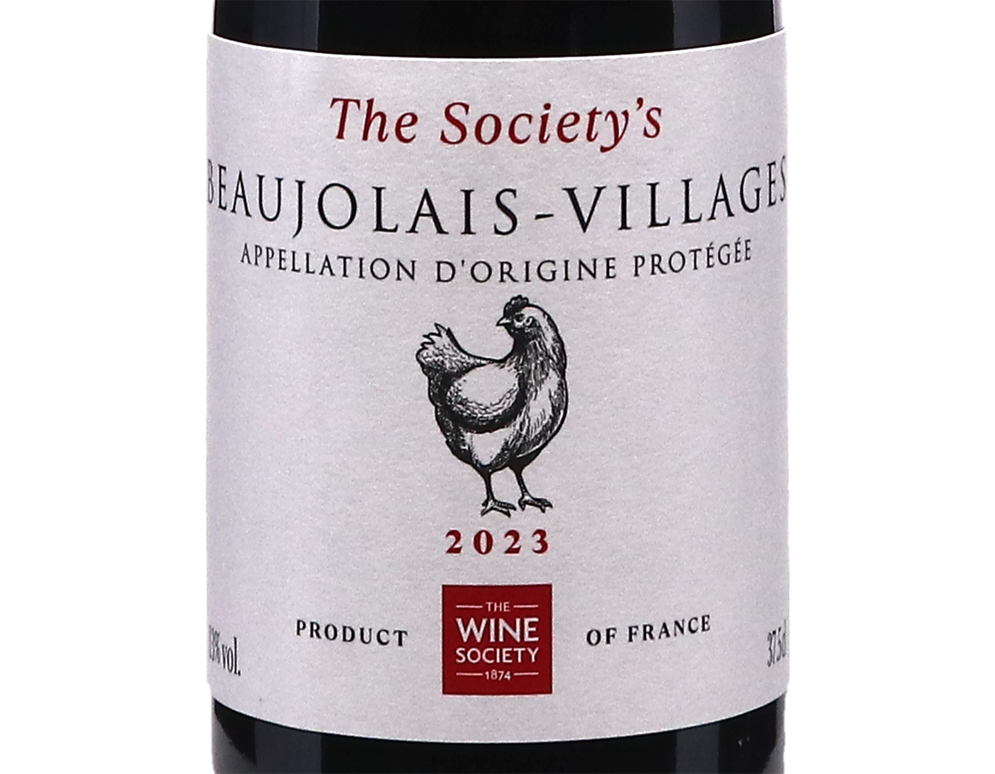 Half bottle of The Society's Beaujolais-Villages 2023