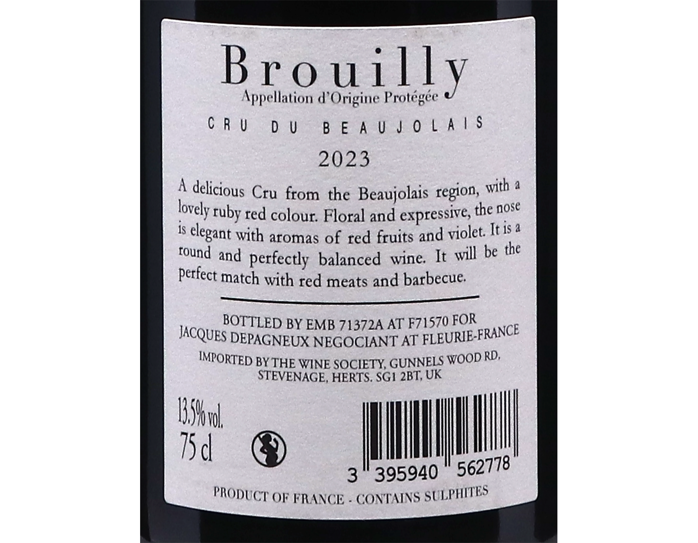 Brouilly Cuvee Marcel Jacques Depagneux 2023