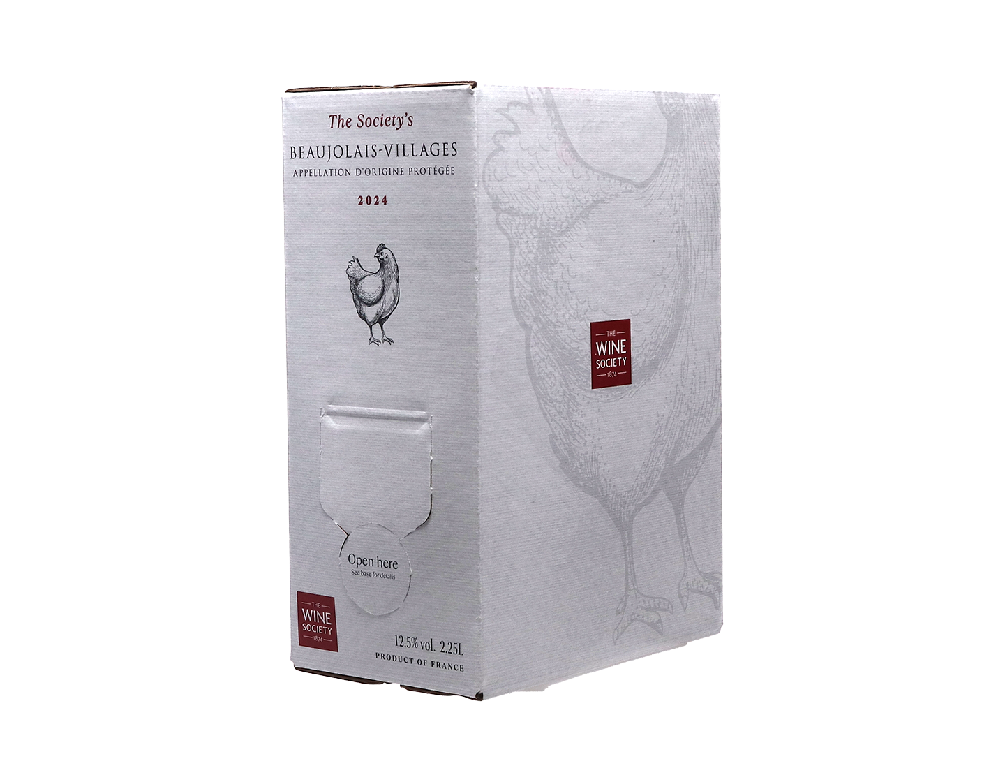 The Society's Beaujolais-Villages 2024 Bag-in-Box (2.25 litre)