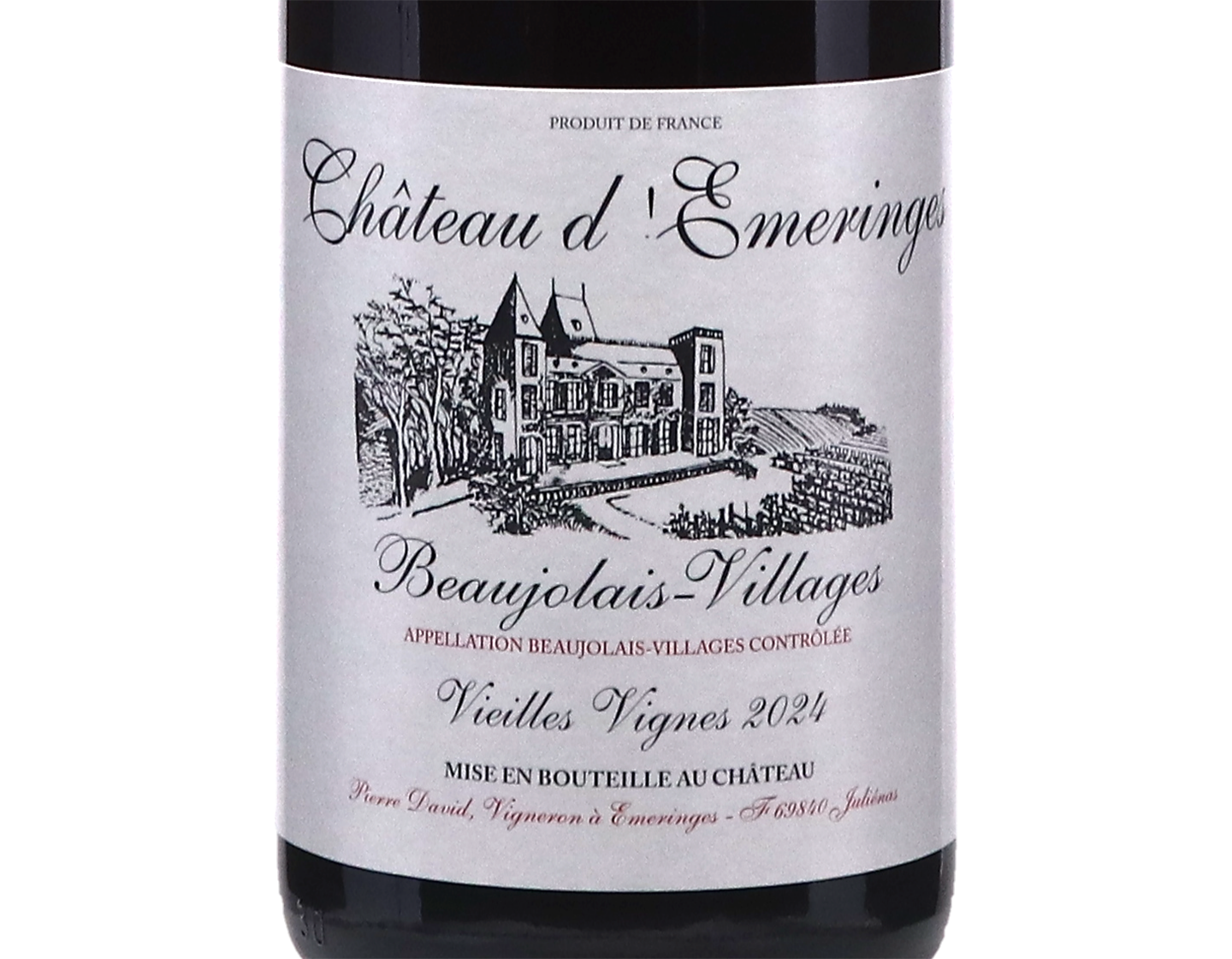 Beaujolais-Villages Vieilles Vignes, Château d'Emeringes 2024